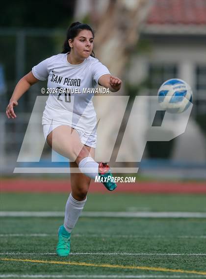 Thumbnail 1 in El Camino Real vs San Pedro (CIF LACS Quarter finals) photogallery.