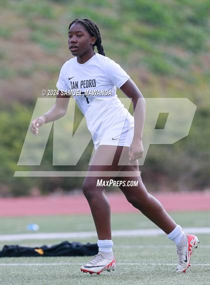 Thumbnail 3 in El Camino Real vs San Pedro (CIF LACS Quarter finals) photogallery.