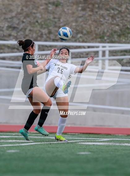 Thumbnail 1 in El Camino Real vs San Pedro (CIF LACS Quarter finals) photogallery.
