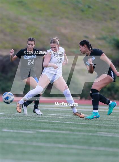 Thumbnail 3 in El Camino Real vs San Pedro (CIF LACS Quarter finals) photogallery.