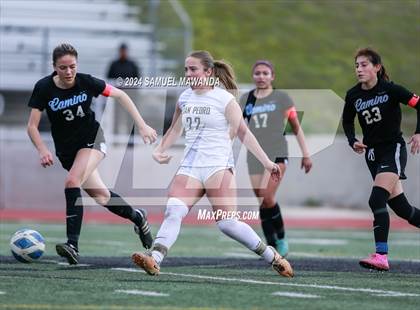 Thumbnail 3 in El Camino Real vs San Pedro (CIF LACS Quarter finals) photogallery.