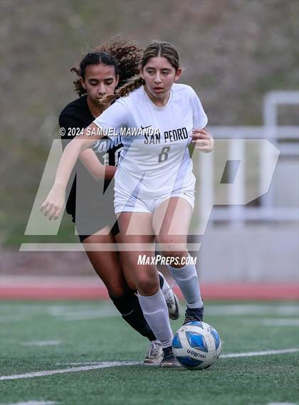 Thumbnail 3 in El Camino Real vs San Pedro (CIF LACS Quarter finals) photogallery.
