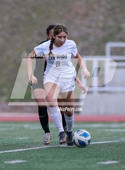Thumbnail 2 in El Camino Real vs San Pedro (CIF LACS Quarter finals) photogallery.