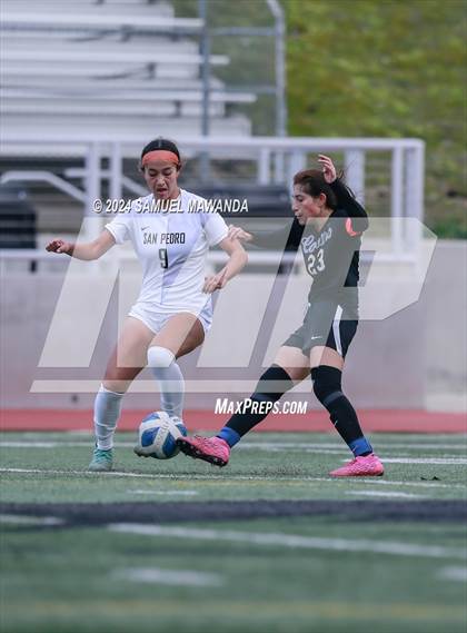 Thumbnail 2 in El Camino Real vs San Pedro (CIF LACS Quarter finals) photogallery.