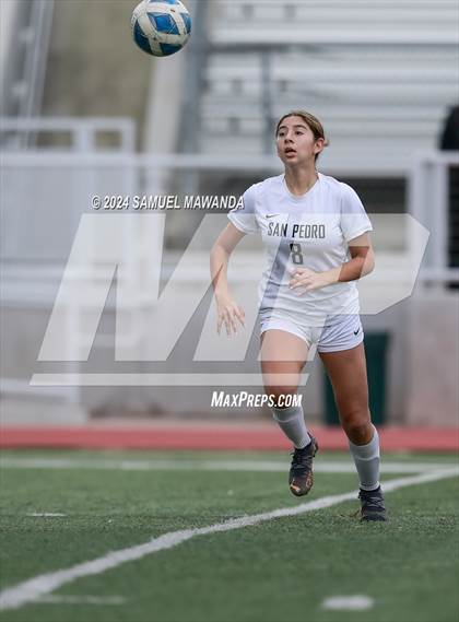 Thumbnail 2 in El Camino Real vs San Pedro (CIF LACS Quarter finals) photogallery.