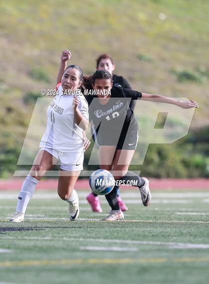 Thumbnail 1 in El Camino Real vs San Pedro (CIF LACS Quarter finals) photogallery.