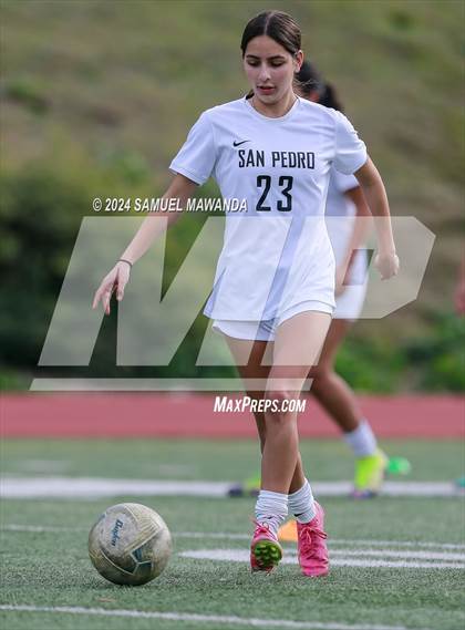 Thumbnail 2 in El Camino Real vs San Pedro (CIF LACS Quarter finals) photogallery.