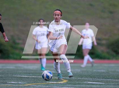 Thumbnail 1 in El Camino Real vs San Pedro (CIF LACS Quarter finals) photogallery.