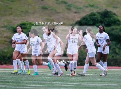 Thumbnail 2 in El Camino Real vs San Pedro (CIF LACS Quarter finals) photogallery.
