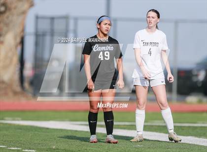 Thumbnail 1 in El Camino Real vs San Pedro (CIF LACS Quarter finals) photogallery.