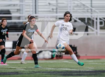 Thumbnail 3 in El Camino Real vs San Pedro (CIF LACS Quarter finals) photogallery.
