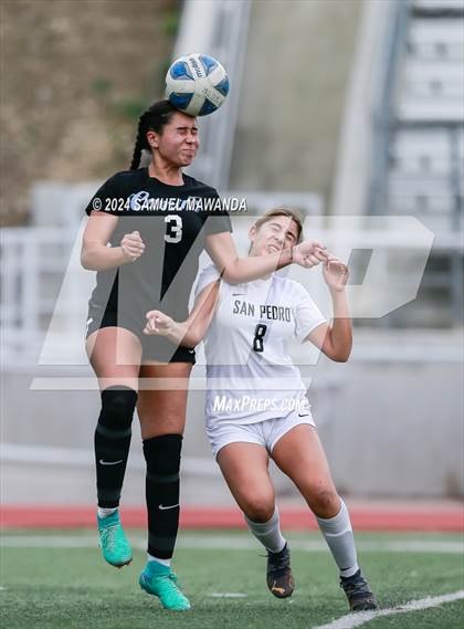 Thumbnail 1 in El Camino Real vs San Pedro (CIF LACS Quarter finals) photogallery.