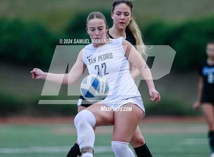 Thumbnail 1 in El Camino Real vs San Pedro (CIF LACS Quarter finals) photogallery.