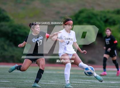 Thumbnail 2 in El Camino Real vs San Pedro (CIF LACS Quarter finals) photogallery.
