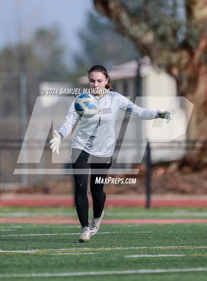 Thumbnail 3 in El Camino Real vs San Pedro (CIF LACS Quarter finals) photogallery.