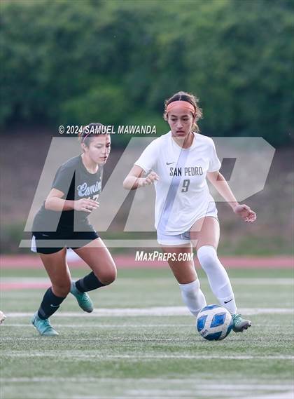 Thumbnail 3 in El Camino Real vs San Pedro (CIF LACS Quarter finals) photogallery.
