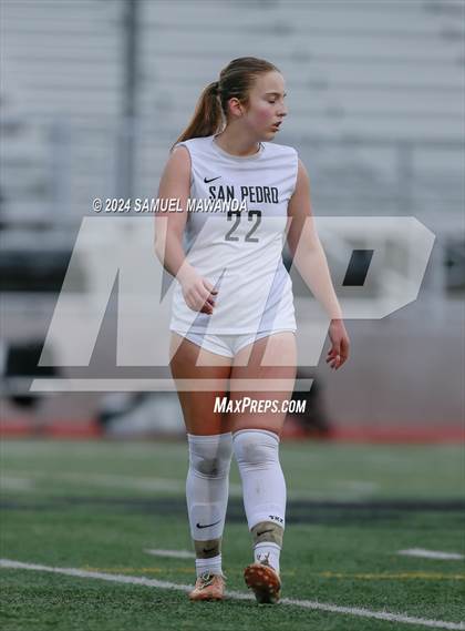Thumbnail 1 in El Camino Real vs San Pedro (CIF LACS Quarter finals) photogallery.