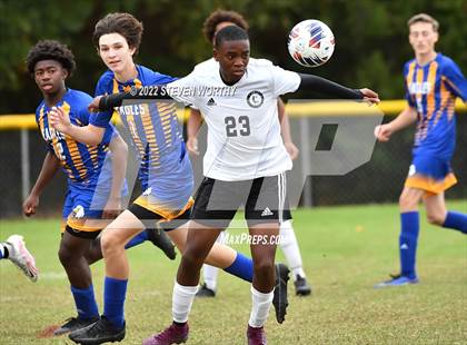 Thumbnail 3 in Lee Christian vs. Cape Fear Christian Academy (NCISAA 1A Final) photogallery.