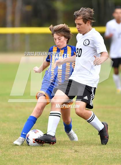 Thumbnail 2 in Lee Christian vs. Cape Fear Christian Academy (NCISAA 1A Final) photogallery.