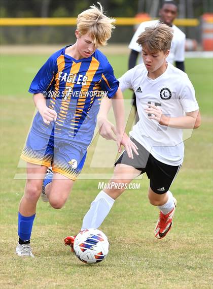 Thumbnail 2 in Lee Christian vs. Cape Fear Christian Academy (NCISAA 1A Final) photogallery.