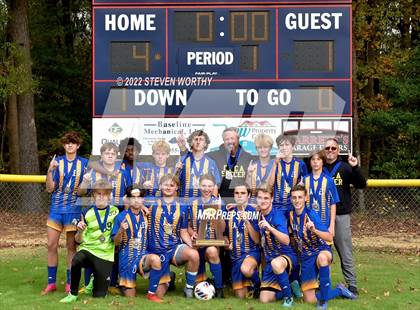 Thumbnail 3 in Lee Christian vs. Cape Fear Christian Academy (NCISAA 1A Final) photogallery.