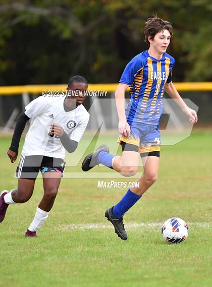 Thumbnail 1 in Lee Christian vs. Cape Fear Christian Academy (NCISAA 1A Final) photogallery.