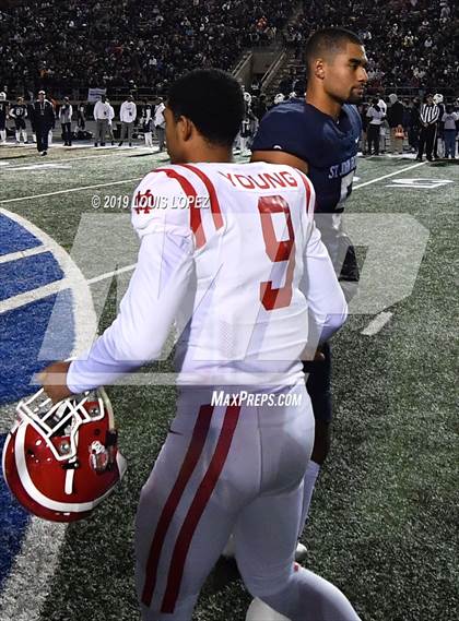 Thumbnail 1 in Mater Dei vs. St. John Bosco (CIF SS DIV 1 Championship Final) photogallery.