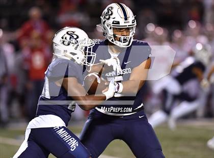 Thumbnail 1 in Mater Dei vs. St. John Bosco (CIF SS DIV 1 Championship Final) photogallery.
