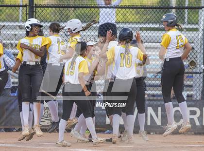 Thumbnail 2 in Richmond Hill vs West Laurens (GHSA Slow Pitch Softball Championship) photogallery.