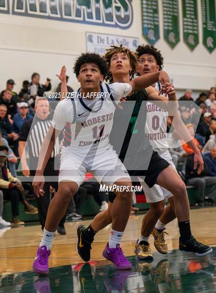 Thumbnail 1 in Modesto Christian vs. St. Joseph (MLK Classic) photogallery.
