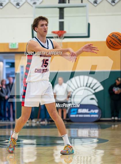 Thumbnail 2 in Modesto Christian vs. St. Joseph (MLK Classic) photogallery.