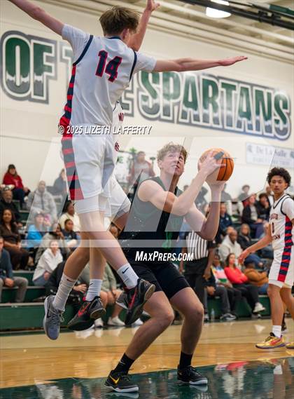 Thumbnail 1 in Modesto Christian vs. St. Joseph (MLK Classic) photogallery.