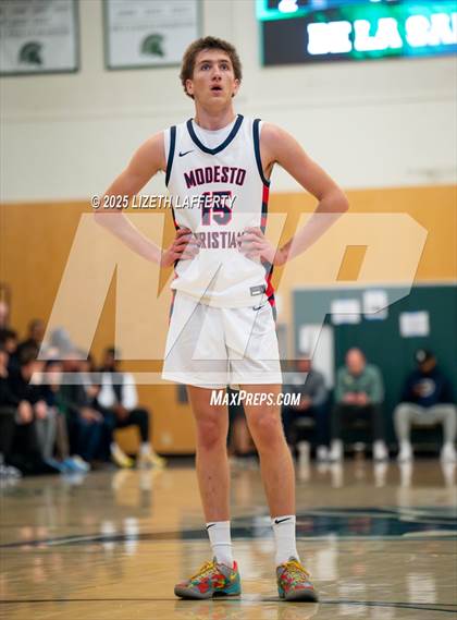 Thumbnail 2 in Modesto Christian vs. St. Joseph (MLK Classic) photogallery.