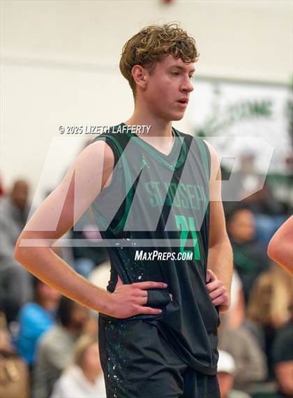 Thumbnail 1 in Modesto Christian vs. St. Joseph (MLK Classic) photogallery.