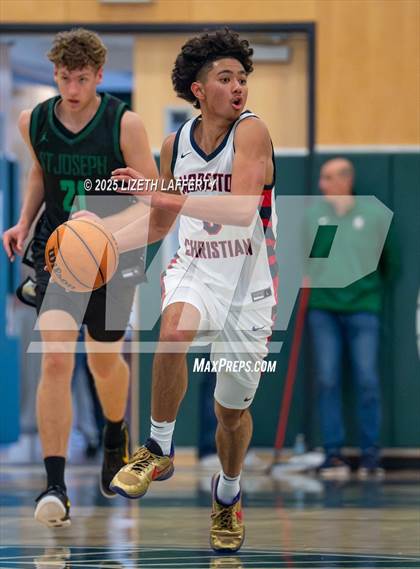 Thumbnail 2 in Modesto Christian vs. St. Joseph (MLK Classic) photogallery.