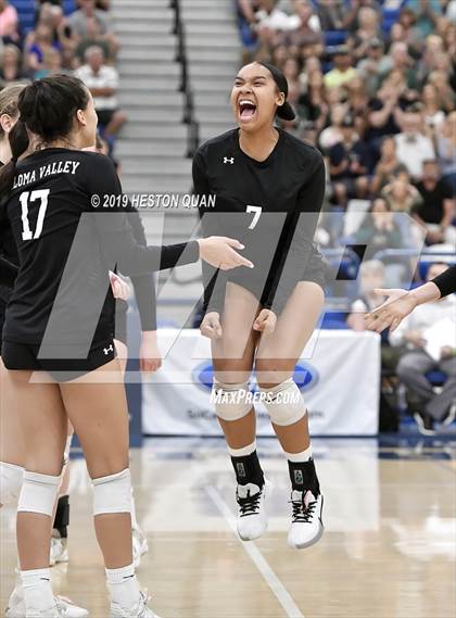Thumbnail 3 in Ontario Christian vs. Paloma Valley (CIF-SS D3 Final) photogallery.