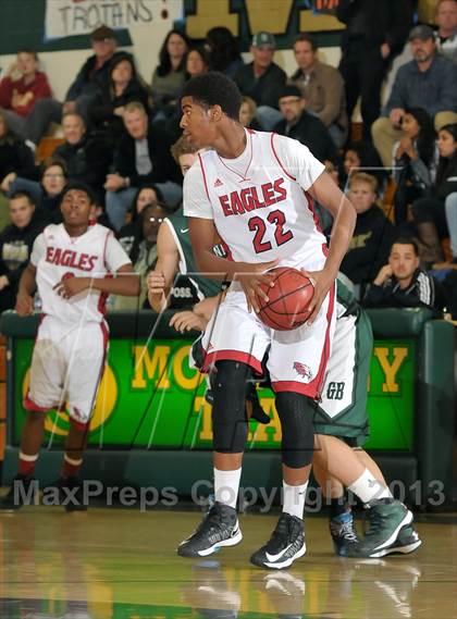 Thumbnail 2 in Granite Bay vs. Pleasant Grove (Mark Macres Tournament) photogallery.