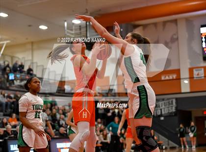 Thumbnail 1 in Hamilton Heights vs. Yorktown (IHSAA Class 3A Sectional Championship) photogallery.