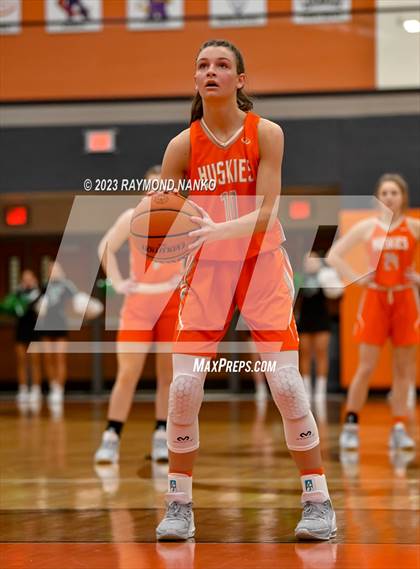 Thumbnail 2 in Hamilton Heights vs. Yorktown (IHSAA Class 3A Sectional Championship) photogallery.