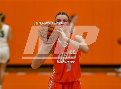 Thumbnail 2 in Hamilton Heights vs. Yorktown (IHSAA Class 3A Sectional Championship) photogallery.