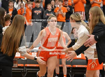 Thumbnail 3 in Hamilton Heights vs. Yorktown (IHSAA Class 3A Sectional Championship) photogallery.