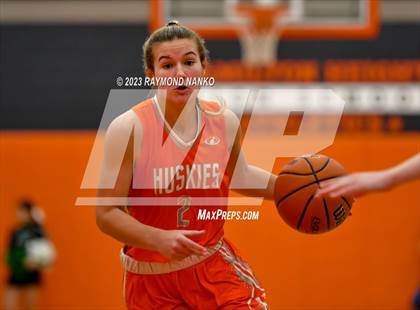 Thumbnail 1 in Hamilton Heights vs. Yorktown (IHSAA Class 3A Sectional Championship) photogallery.