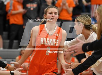 Thumbnail 3 in Hamilton Heights vs. Yorktown (IHSAA Class 3A Sectional Championship) photogallery.