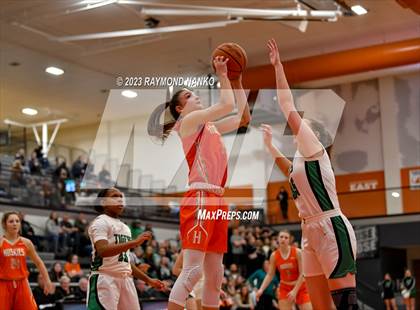 Thumbnail 3 in Hamilton Heights vs. Yorktown (IHSAA Class 3A Sectional Championship) photogallery.