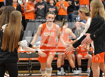 Thumbnail 1 in Hamilton Heights vs. Yorktown (IHSAA Class 3A Sectional Championship) photogallery.
