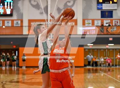 Thumbnail 2 in Hamilton Heights vs. Yorktown (IHSAA Class 3A Sectional Championship) photogallery.