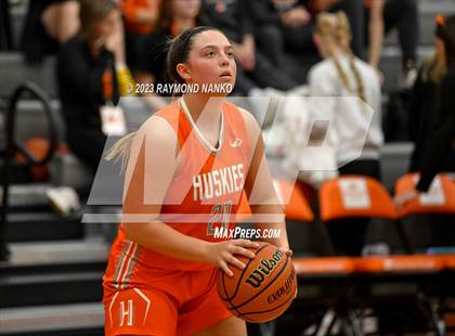 Thumbnail 2 in Hamilton Heights vs. Yorktown (IHSAA Class 3A Sectional Championship) photogallery.