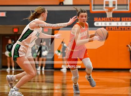 Thumbnail 1 in Hamilton Heights vs. Yorktown (IHSAA Class 3A Sectional Championship) photogallery.