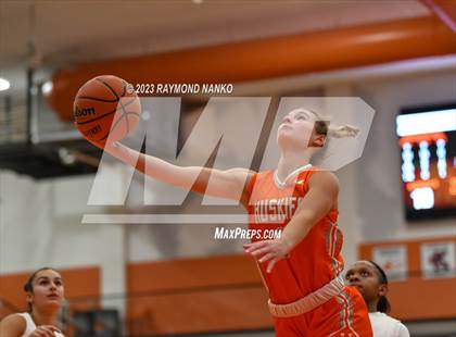 Thumbnail 3 in Hamilton Heights vs. Yorktown (IHSAA Class 3A Sectional Championship) photogallery.