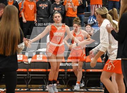 Thumbnail 2 in Hamilton Heights vs. Yorktown (IHSAA Class 3A Sectional Championship) photogallery.